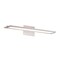 Dweled Line 24in LED Bathroom Vanity or Wall Light 3000K in Brushed Aluminum WS-67 - alternate 1